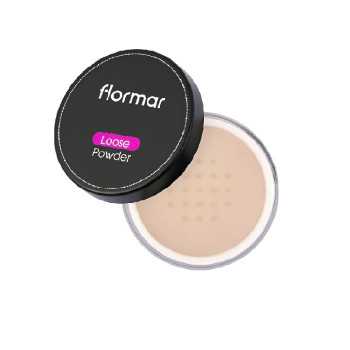 پودر فیکس رنگی فلورمار مدل 001 PALE SAND
