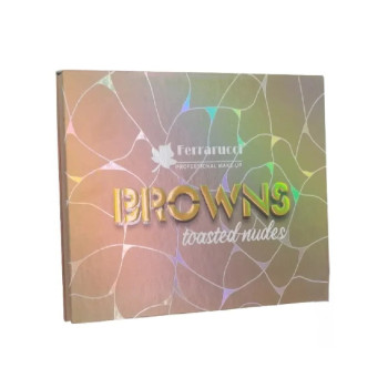 پالت سایه 30 رنگ فراروچی مدل BROWNS