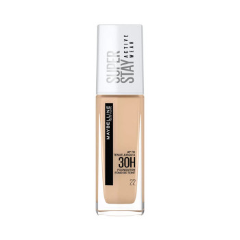 کرم پودر سوپر استی 30 ساعته میبلین مدل LightBisque-22