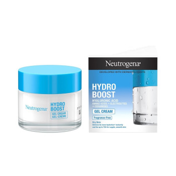 کرم آبرسان هیدرو بوست نوتروژینا GEL CREAM حاوی هیالورونیک اسید